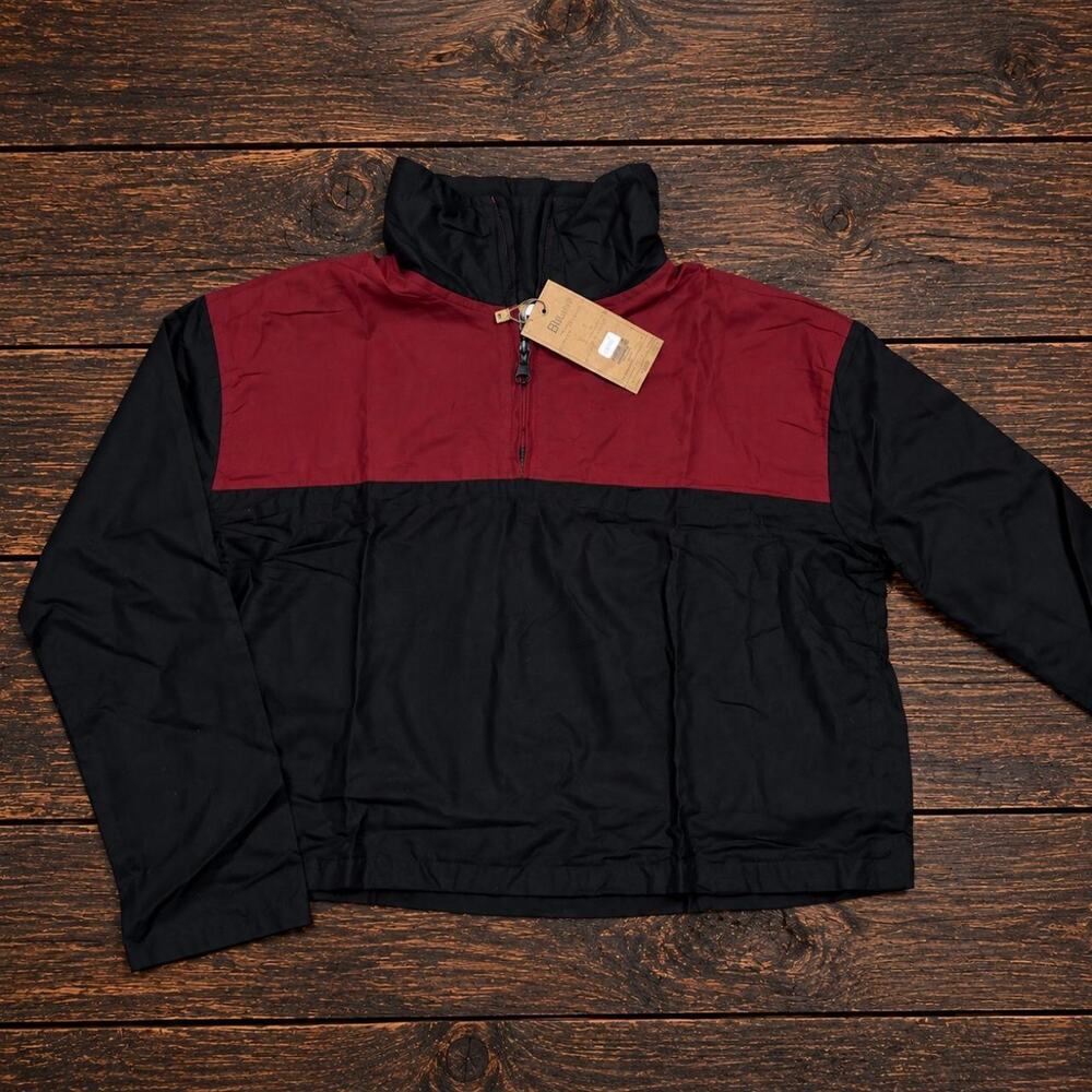 Rhea colorblock half zip pullover